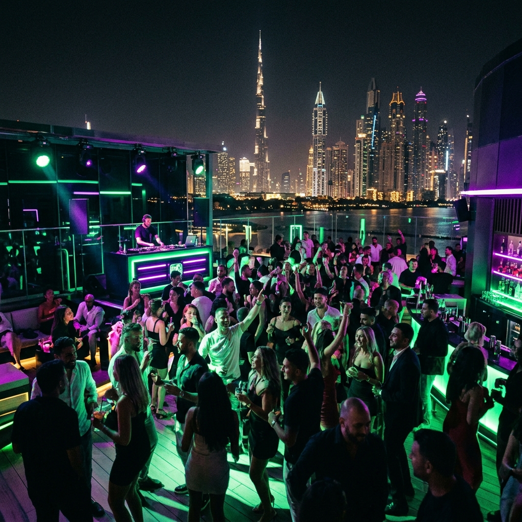 Skyline Sessions rooftop party